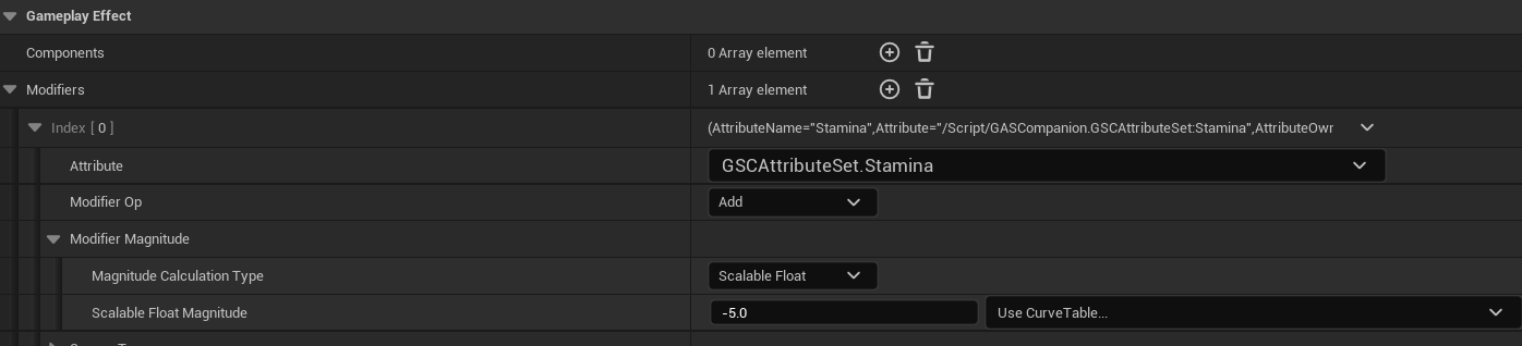 GE_Cost_Dodge — Stamina Attribute -5 (Instant)